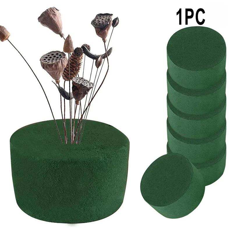 Cilindri di schiuma bagnata Oasis Fiore di fango floreale Mattone di schiuma Composizioni floreali fai-da-te per decorazioni per feste di nozze Blocco di schiuma per fioristi