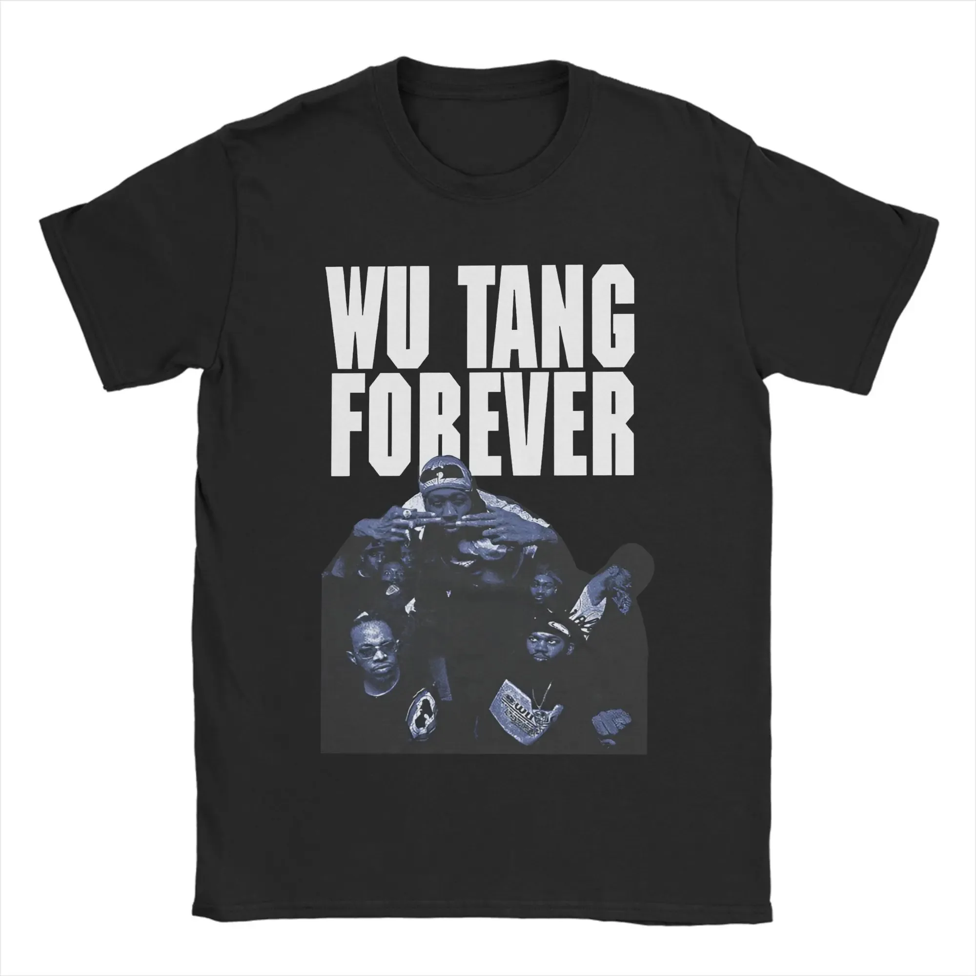 

2026 Wu Clan T–tangs Forever Tour T-Shirts – The Final Chamber Men Round Collar Short Sleeve, Plus Size Streetwear Trendy Cotton