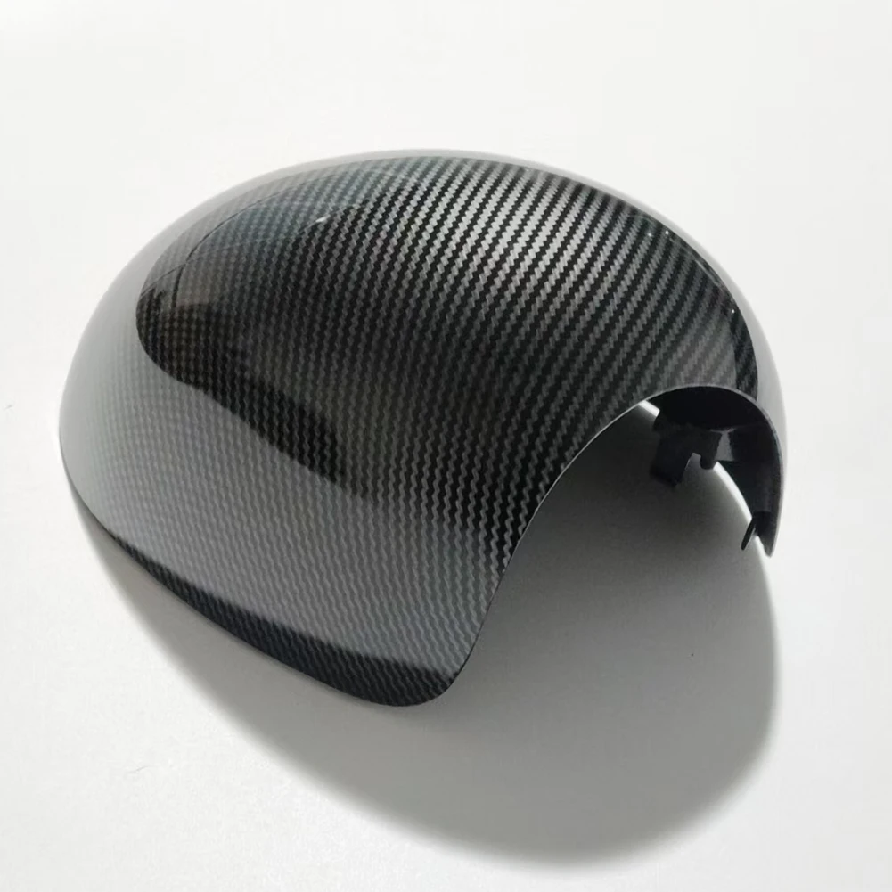 Rearview Mirror Housing Cover Carbon Texture ABS for Mini Cooper R55 R56 R57 R58 R60 R61 2007 to 2014 OEM Part Compatible