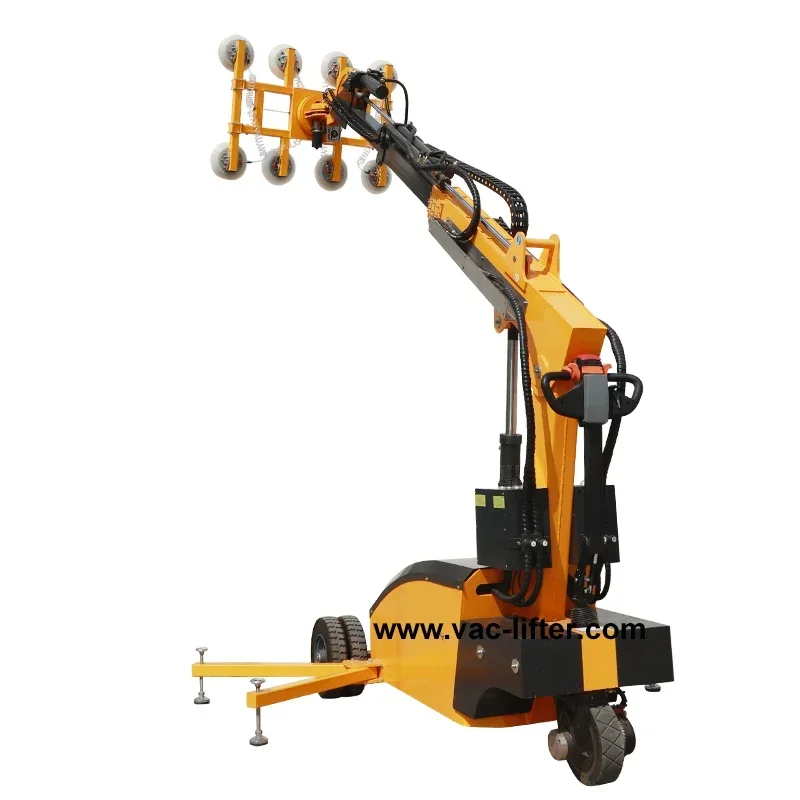 Customized Cheap Price 400 Kg Load Capacity Electric Glass Lift Vacuum Lifter Marble Lift For Wood Panel