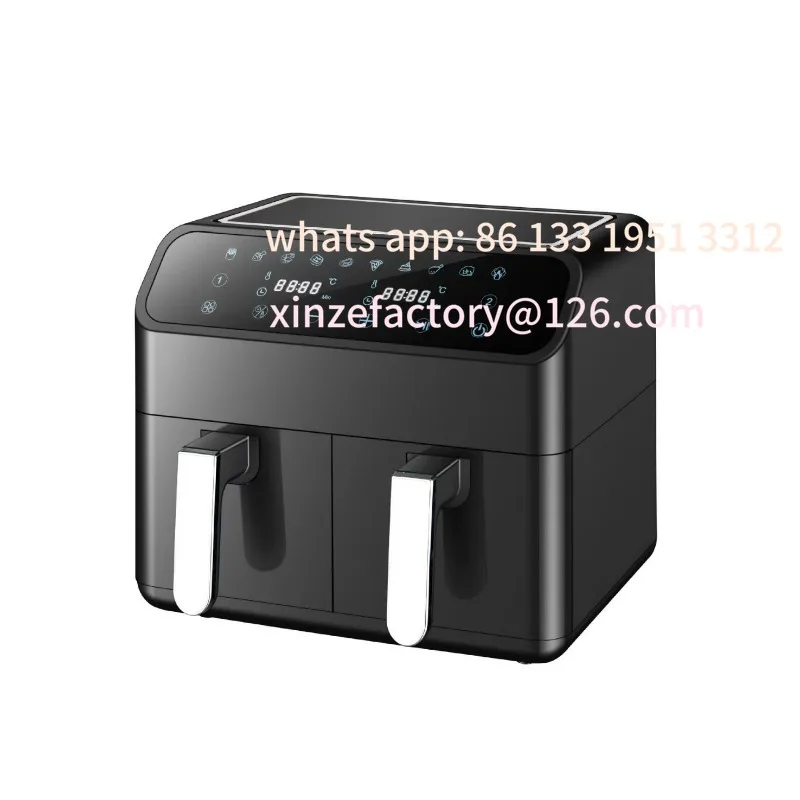 مقلاة كهربائية منزلية وعاء مزدوج مقلاة هوائية متعددة الوظائف بصرية ذات سعة كبيرة فرن ذكي #2