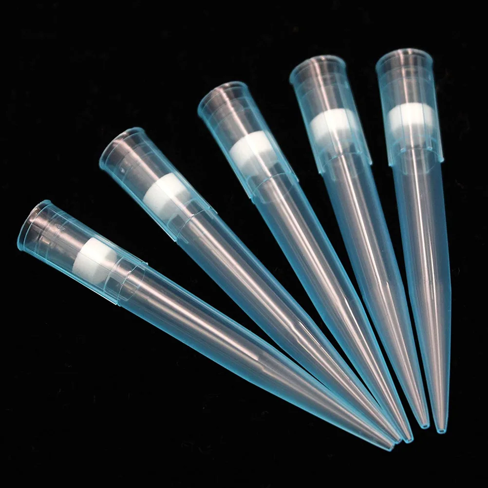 

500pcs Plastic Laboratory Pipette Tips Standard Disposable for Experiment Liquid Transfer Scientific Analysis Teaching Supplies