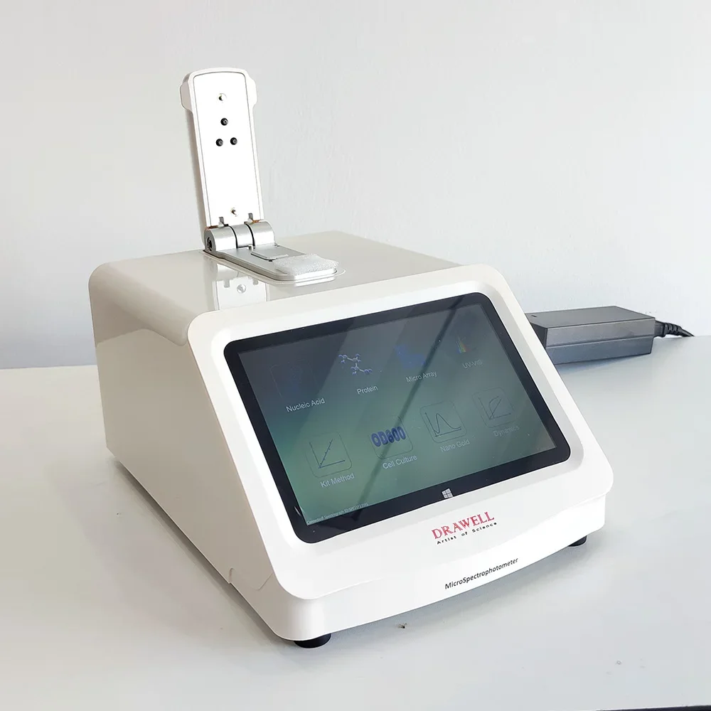 Drawell DW-K5500Plus Laboratory Micro Spectrometer for Nucleic Acid Analysis Protein Nano Spectrophotometer