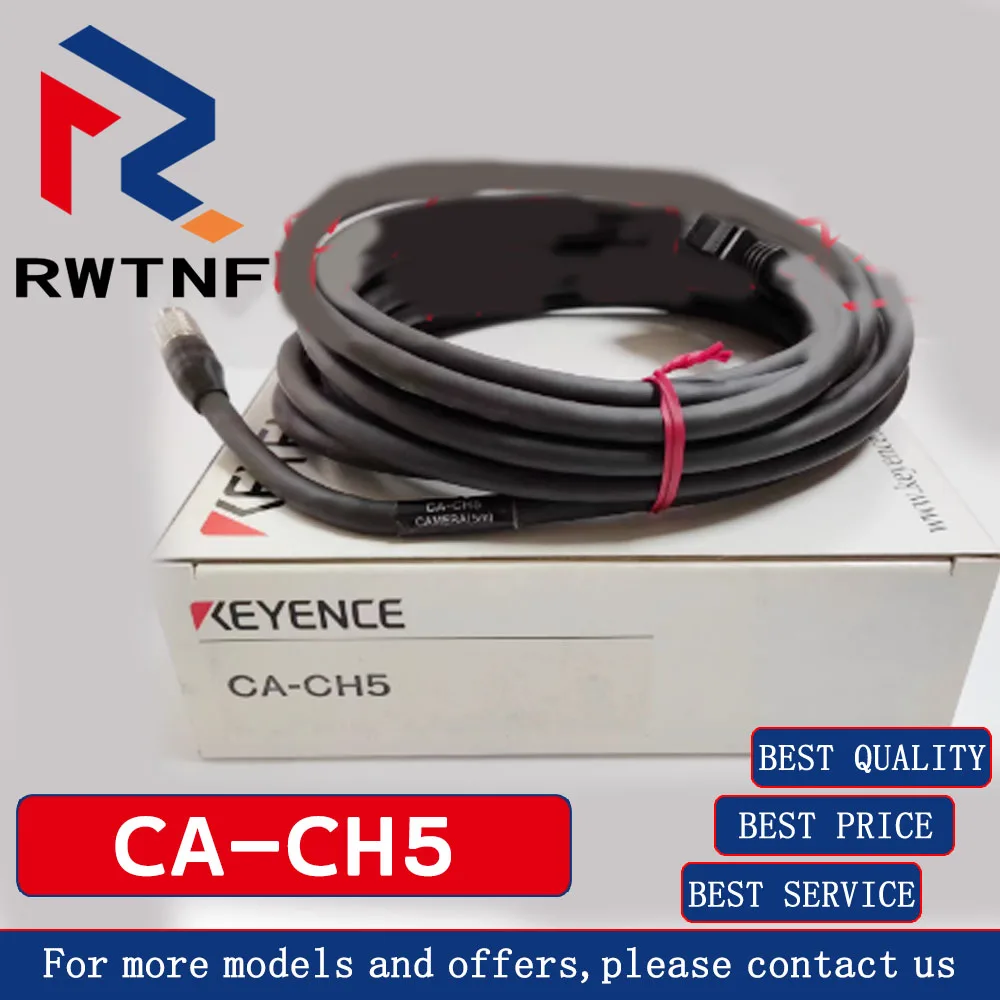 Brand New Genuine CA-CH5 KEYENCE vision system camera cable , in stock