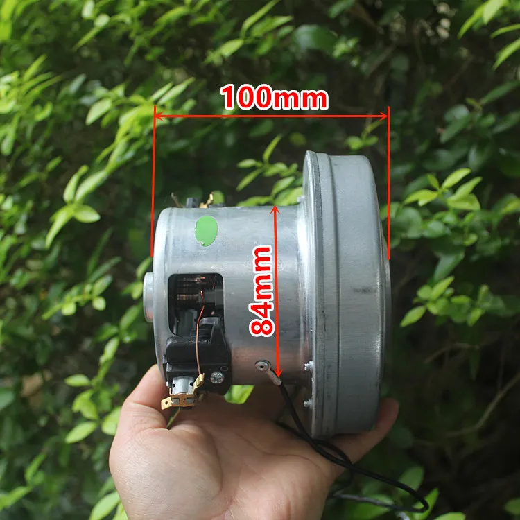 1400W High Power Vacuum Cleaner Fan Motor Front and Rear Ball Bearing Cooper Wires