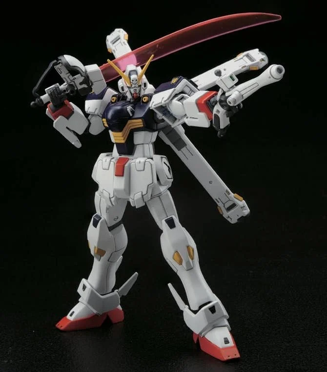 Oryginalne zestawy Bandai Cross Bone Gundam High Grade 1/144 Crossbone Gundam X1 Figurka Akcji Anime Model do Składania Kolekcjonerski Ornament