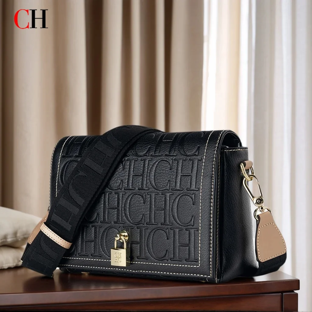 New Crossbody Bag Letter Print High Quality Woman's Brand Trend Vintage Fashion Elegant 2025 Classic Style Ladies Bag