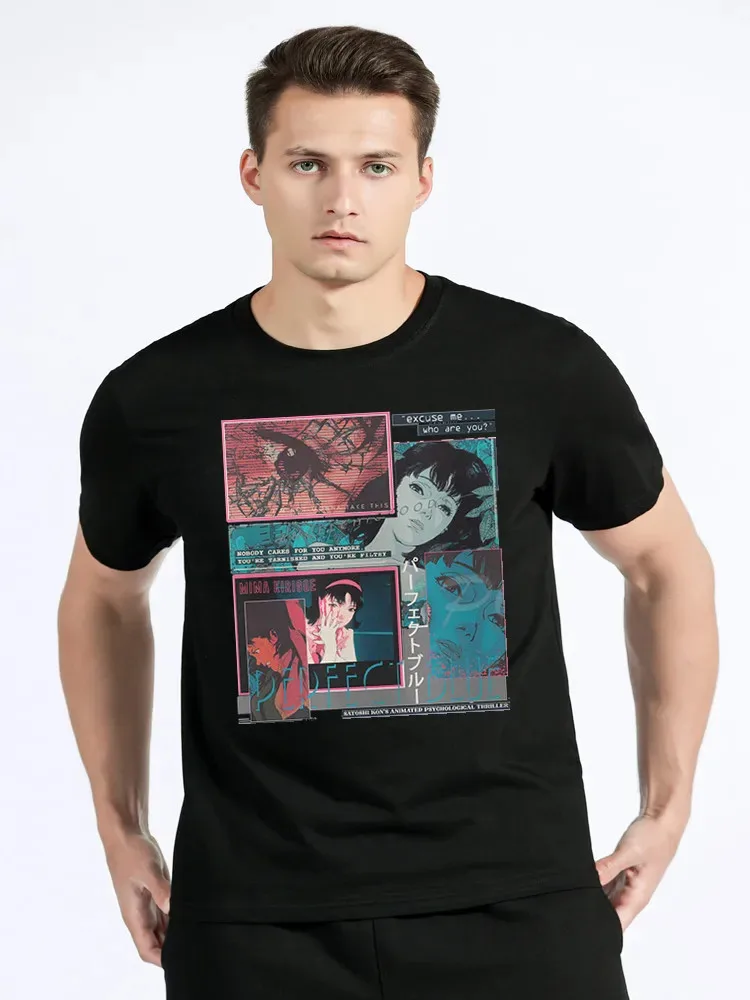 Men Women Fashion Cartoon Tshirt Limited Anime Serial Experiments Lain T-shirt Iwakura Weeb Girl Sci Fi Manga Print TShirt