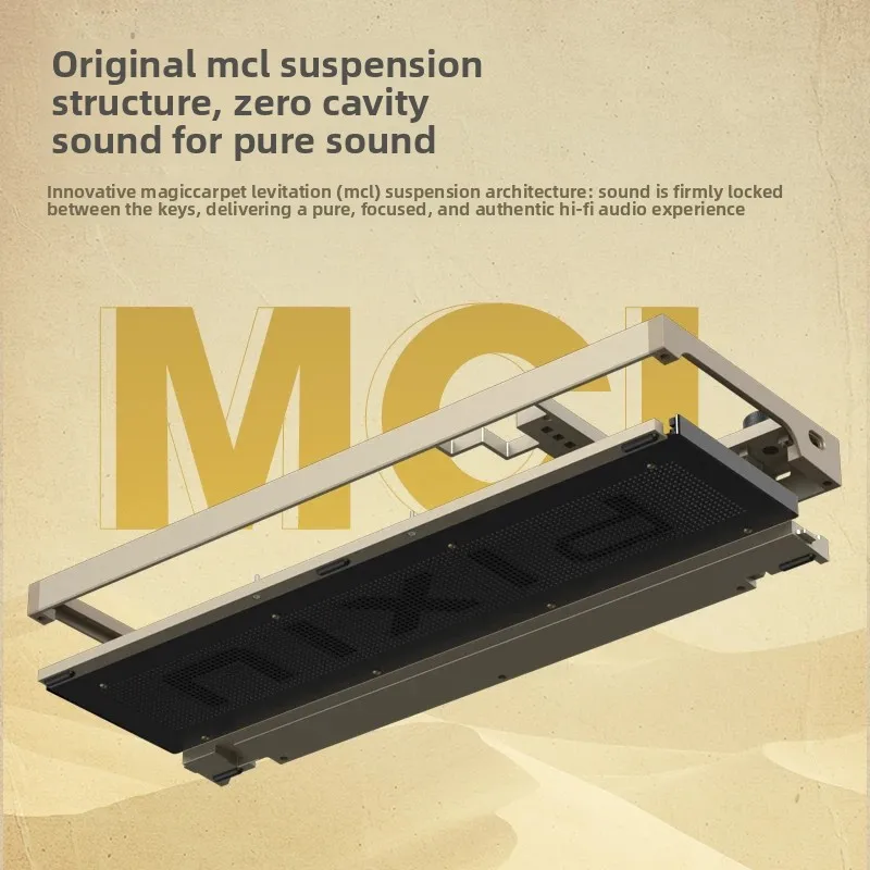 SKN Pixiu 96Ultra Wireless Mechanical Keyboard Tri-mode Dual 8K Aluminium Alloy E-sports Keyboard Gasket Bottomless Shell Custom - Image 4