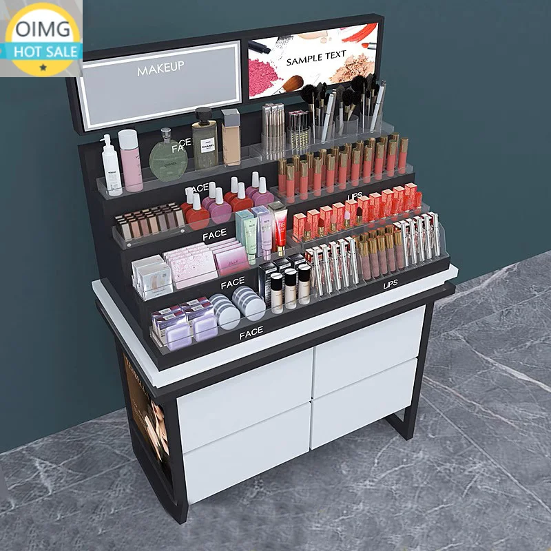Eco-Friendly Clear Nail Polish Rack Display Stand Desktop Organizer and Storage Shelf for Nail Polish Holder