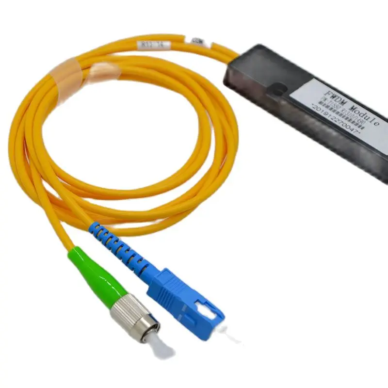 Multiplexador de divisão de comprimento de onda de fibra fwdm, 5 peças 1314/1490/1550nm 1x2wdm epon gpon sc fc conector frete grátis para brasil