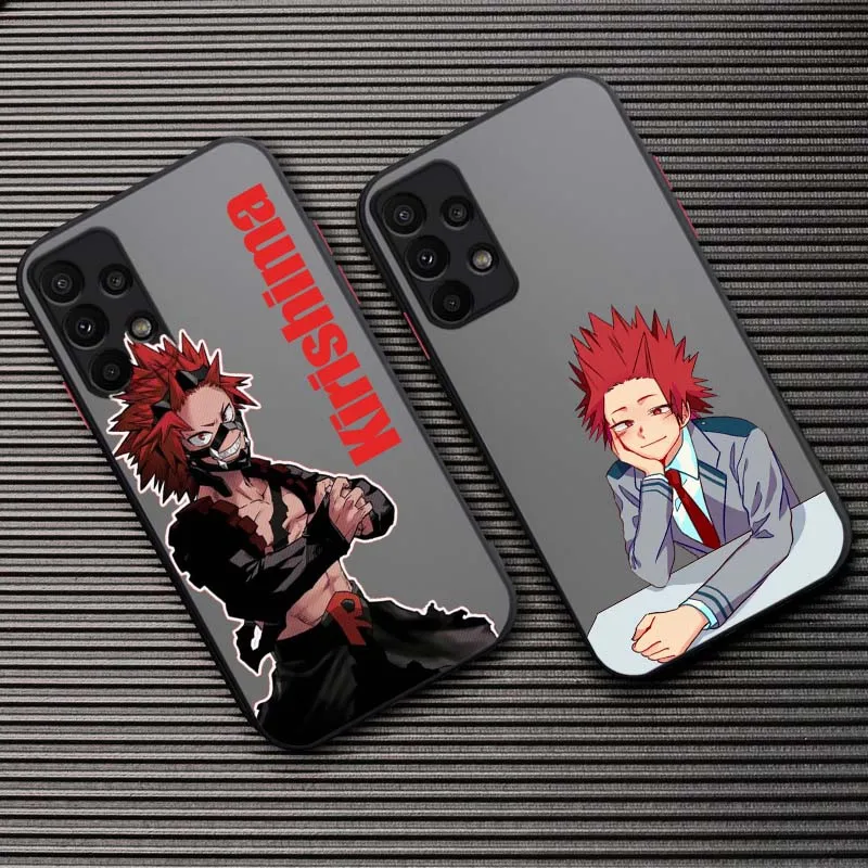 Kirishima Eijirou Cool For Samsung Galaxy A25 A24 A20 A16 A15 A14 A13 A12 A11 A17 A06 A05 A04 A23 A22 A21S Phone Case Cover