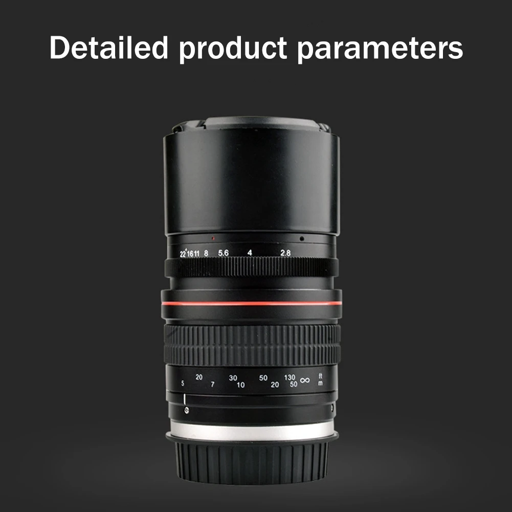 135Mm F2.8 Full Frame Cameras Lens F2.8 Large Aperture Manual Fixed Focus Portrait Lens For Nikon Cameras