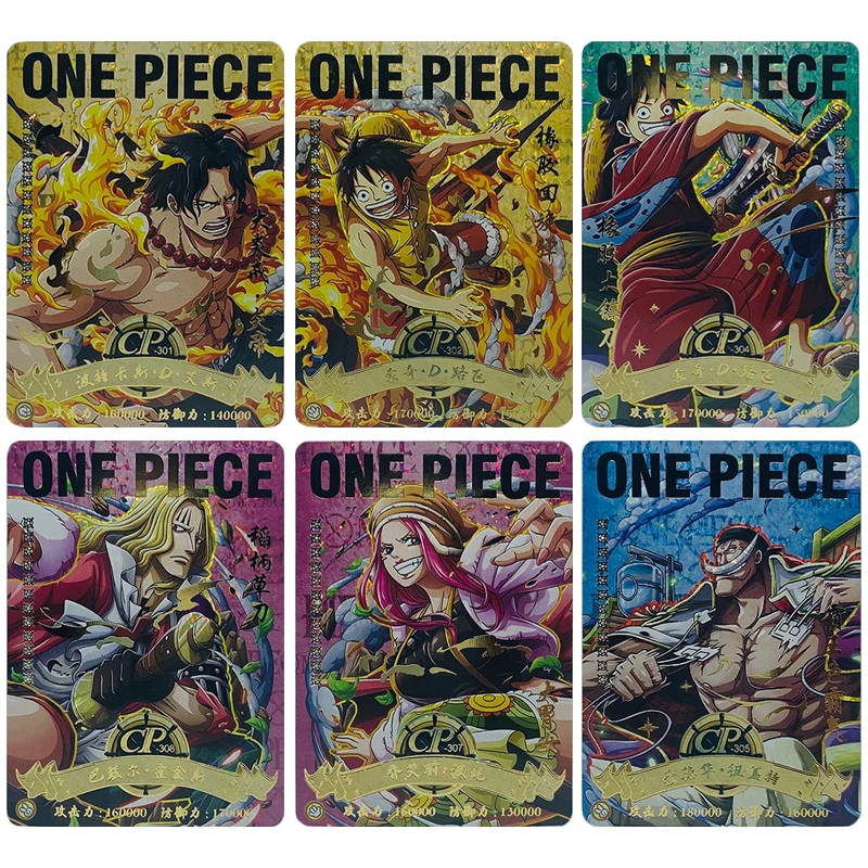 

Японское аниме ONE PIECE Portgas D. Ace Marco Charlotte Custard Коллекционные карты Рождественские подарки на день рождения Детские игрушки