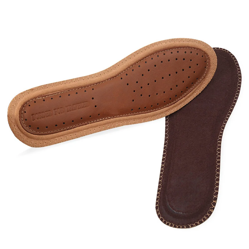 

1 Pair Bamboo Charcoal Insoles Size 45-46 Breathable Sweat Absorption Damping Shock-Absorbing Shoe Pads Foot Care Tool