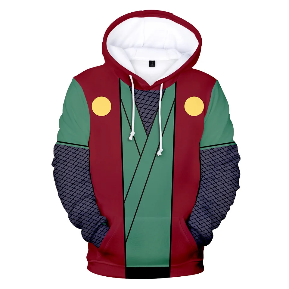 Bandai Naruto 3D Anime Hoodie – Herren Streetwear, Cosplay, Harajuku & Y2K Stil – Trendig & Bequem – Detail 13