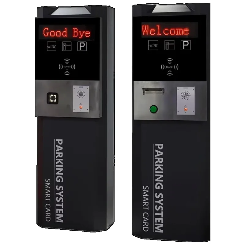 Immagine 3: 【Specializzato】Sistema di Parcheggio Automatico con Barriera, Ticket, Codice QR, Codice a Barre, Scheda RFID e Dispenser
