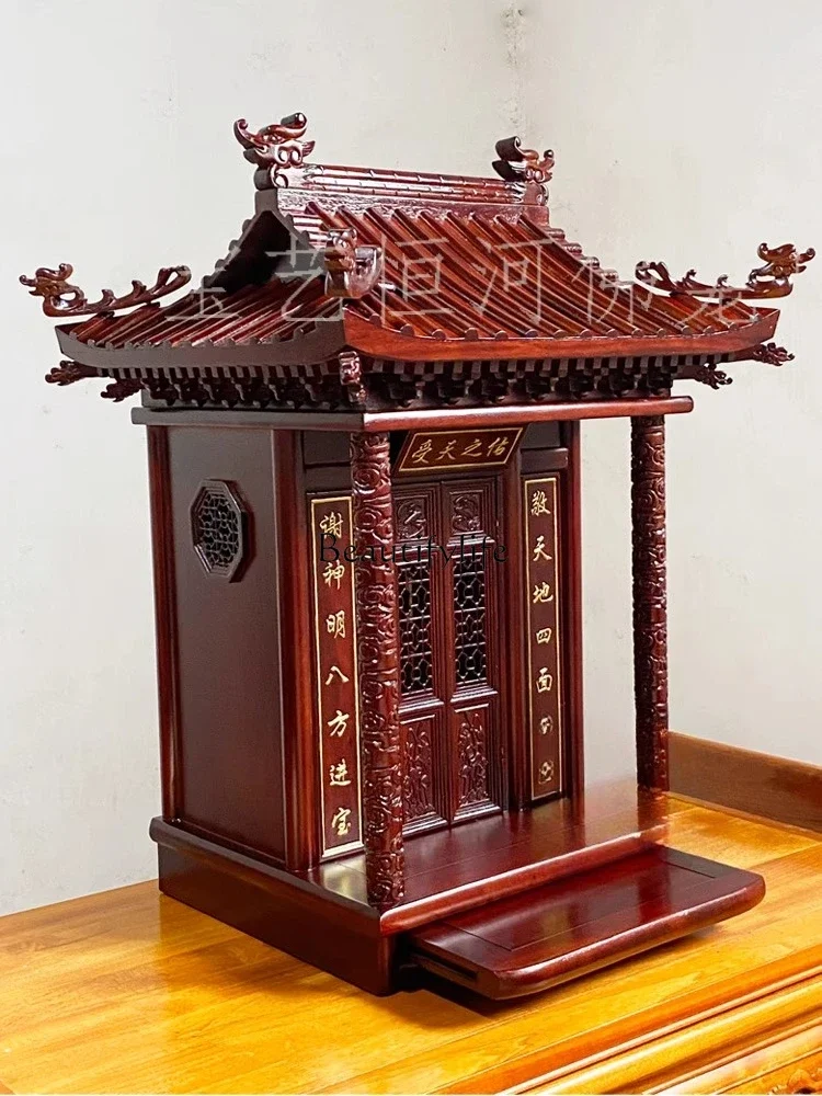 

02 ls 18Buddhist shrine with door for household use