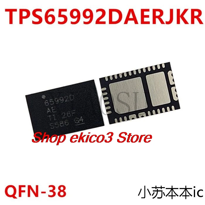 original Stock   TPS65992DAERJKR  65992DAE QFN-38 IC