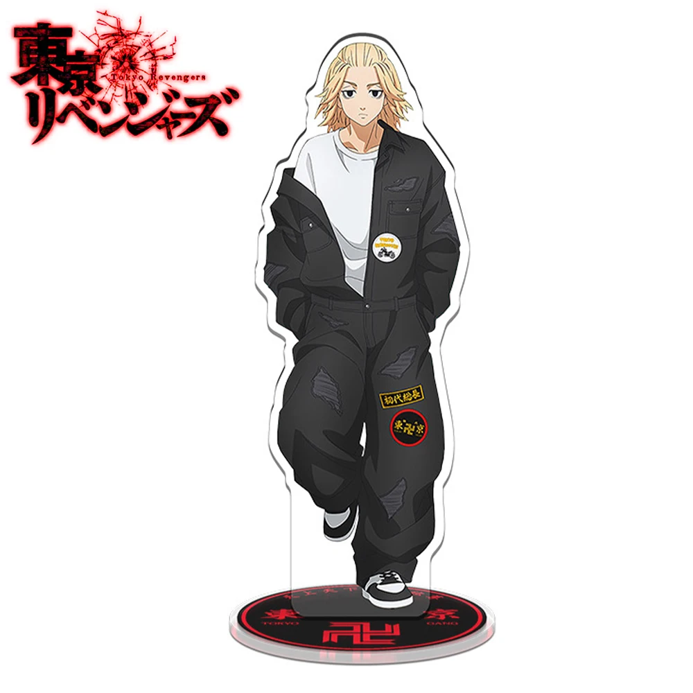 1 pçs tokyo revengres takemichi hanagaki suporte modelo placa decoração de mesa sinal de pé fãs de jogo presente sala decoração de mesa