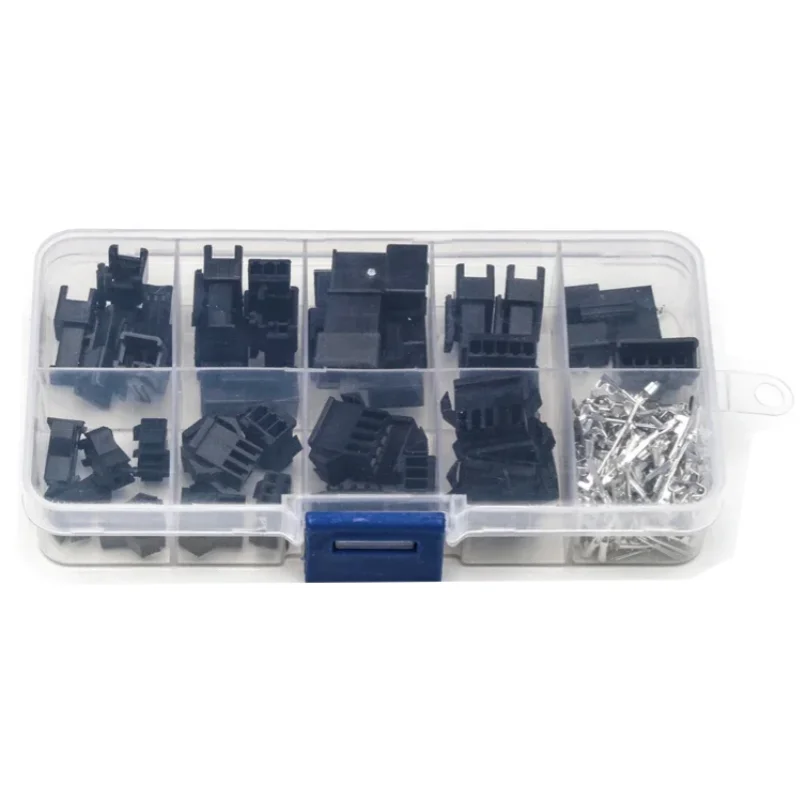 200Pcs 2.54mm Dupont Connector Kit Male Female Crimp Pin Headers Housings for Arduino PCB Breadboard Jumper Wire DIY