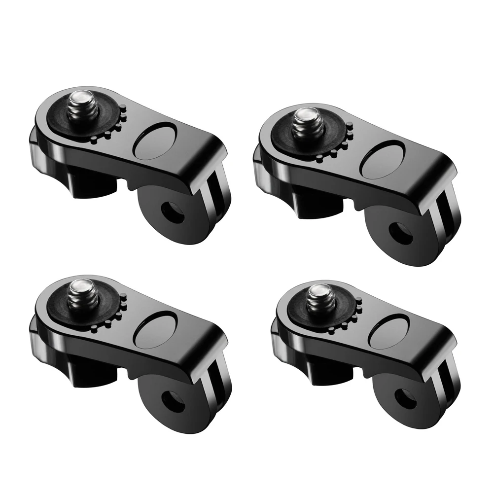 4pcs Bridge Mount Action Camera Adapter For Xiaomi Yi Mounts 1/4 inch Screw Hole for Sony Mini Cam Action HDR Cameras accessorie