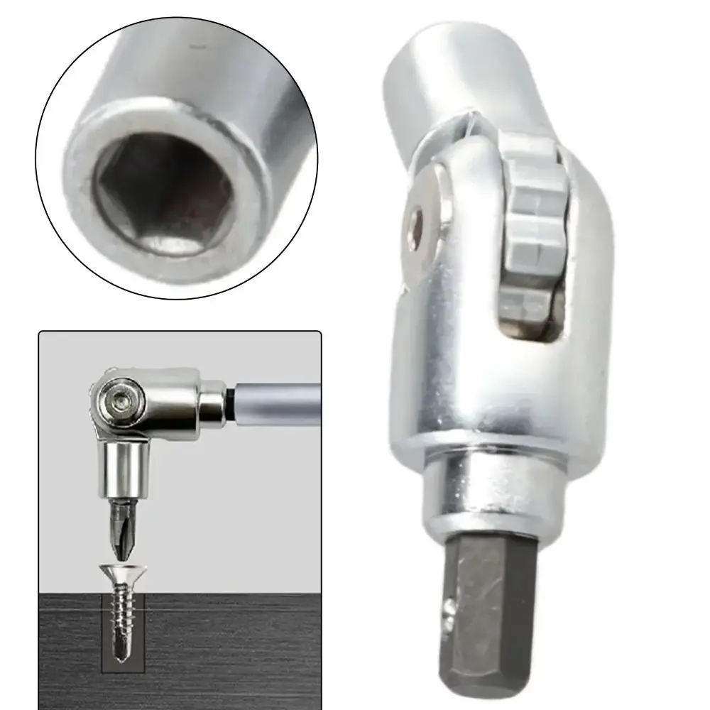 

180Degree Rotation Screwdriver Direction Changer Quick Change Holder Quick Release Turning Corner Device Flexible Bit Holder