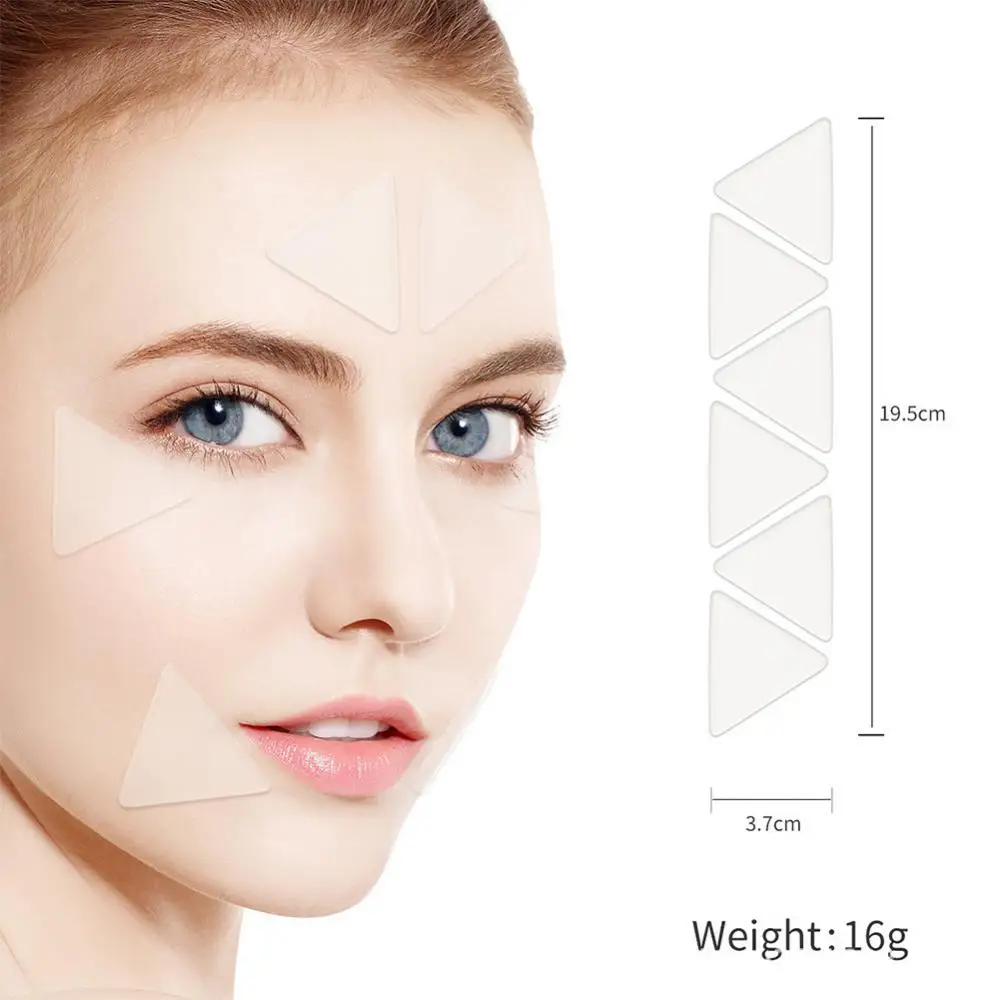 Unsichtbare Gesichts pflege Anti-Aging unsichtbare Pads verhindern Falten Silikon pads Gesichts pflege Silikon pad revolutionär wieder verwendbar