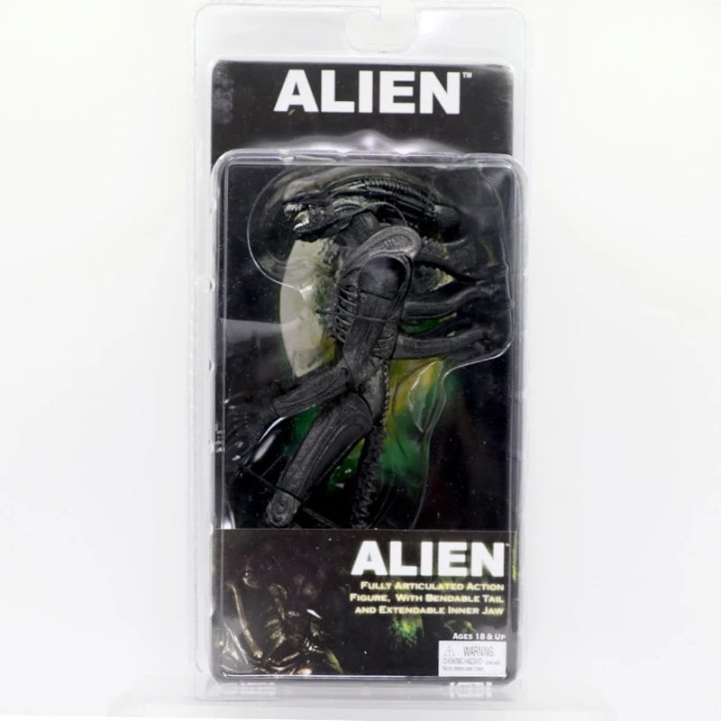 Neca Action Figure Alien Big Chap คอลเลกชันตุ๊กตา Ultimate Edition เดสก์ท็อปเครื่องประดับสีกล่องอุปกรณ์ต่อพ่วงของเล่นเด็กของขวัญ