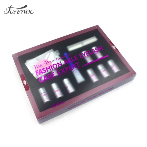 Kit de pestañas postizas, herramientas de extensión de pestañas, tinte de cejas, rizo, rímel, 100%