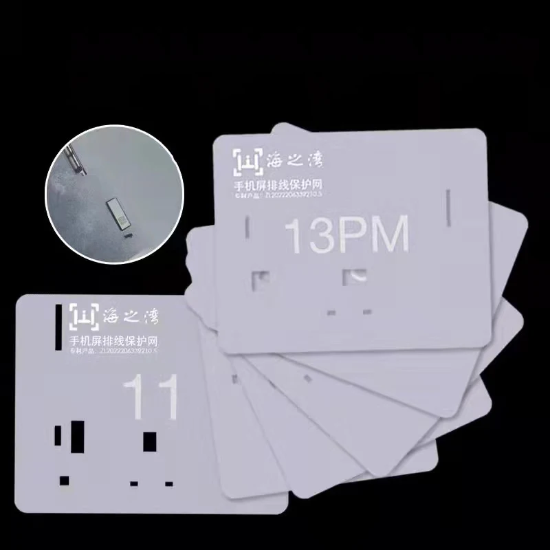 โทรศัพท์มือถือหน้าจอ Lcd ป้องกันสายสำหรับ IPhone 11-13 Pro Max ภาษาโปลิชคำหน้าจอ IC ป้องกัน flex Cable จากความเสียหาย