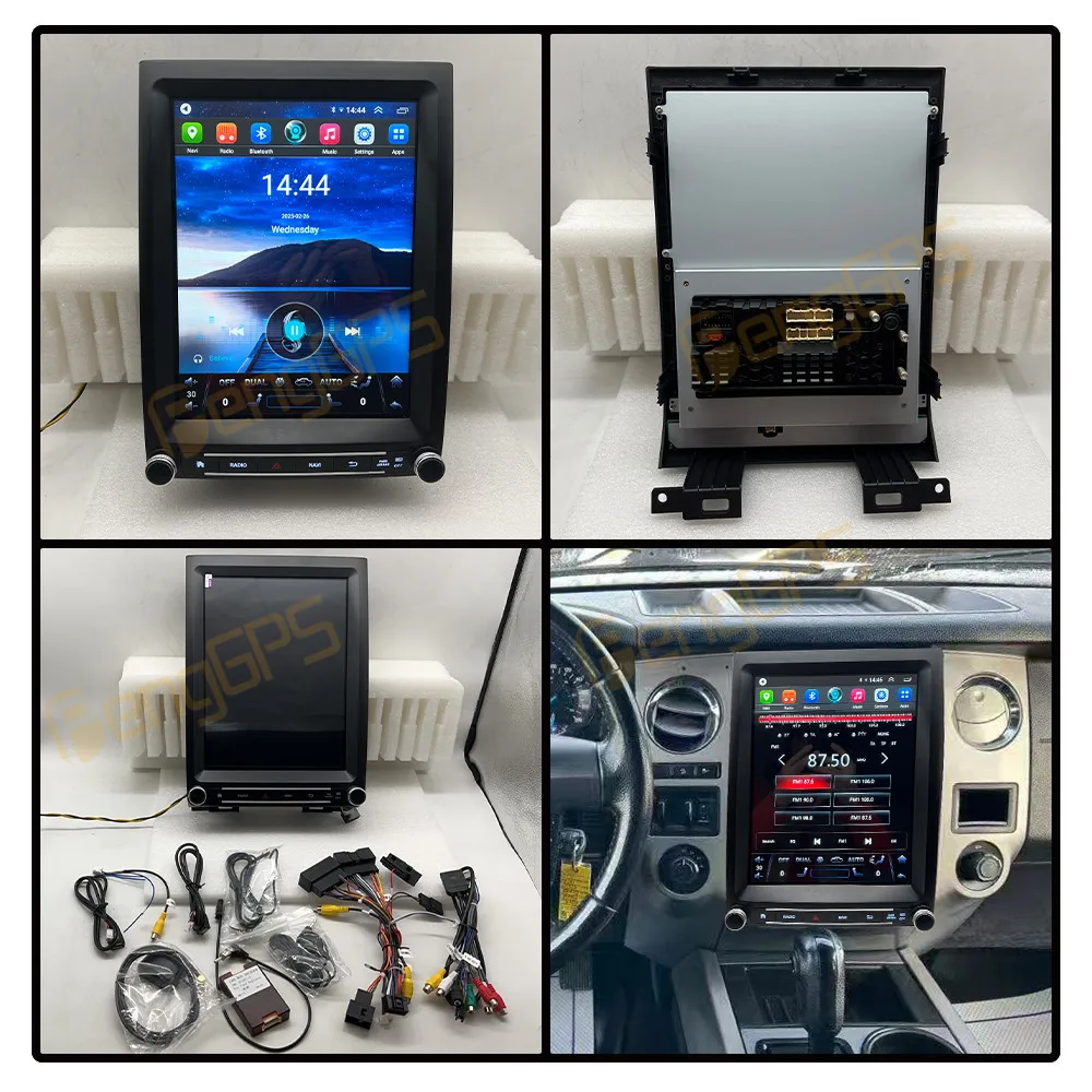 

12.1 INCH Android 13 System 4+128G Car Radio Multimedia Player For Ford F350 2013-2015 GPS Navigation Radio Video Audio Player