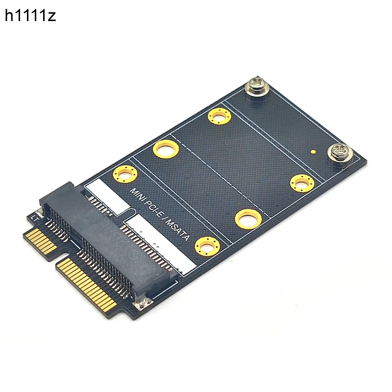 NEW Mini PCIE/mSATA Adapter Solid State Drive Converter Riser Expansion Card Test Board for mSATA SSD Mini PCI Express Wifi Card