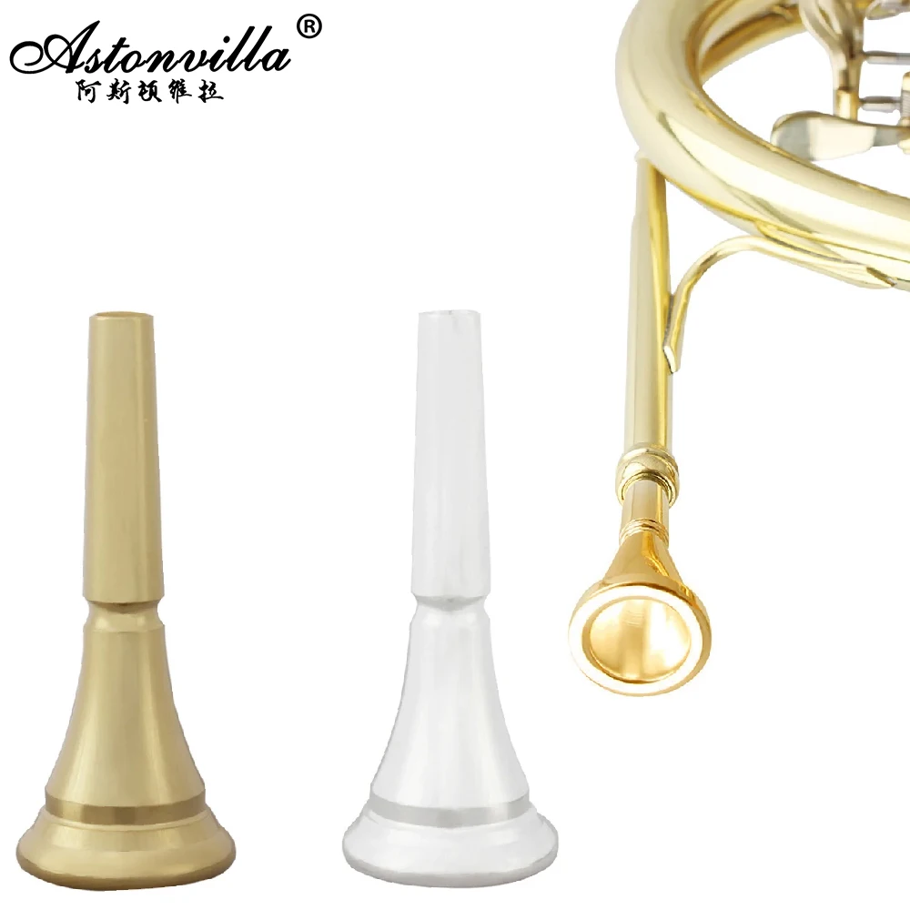 Professional French Horn Mouthpiece Gold Silver Plated Mouthpiece French Horn Replacement Parts Musical Instrument Accessories