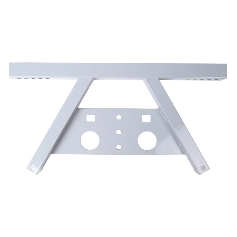 ABJY-1 قطعة مثبت السلم، سلم السقف، دعامة حائط فضية، ملحقات السلم، ثبات آمن، سهل الاستخدام