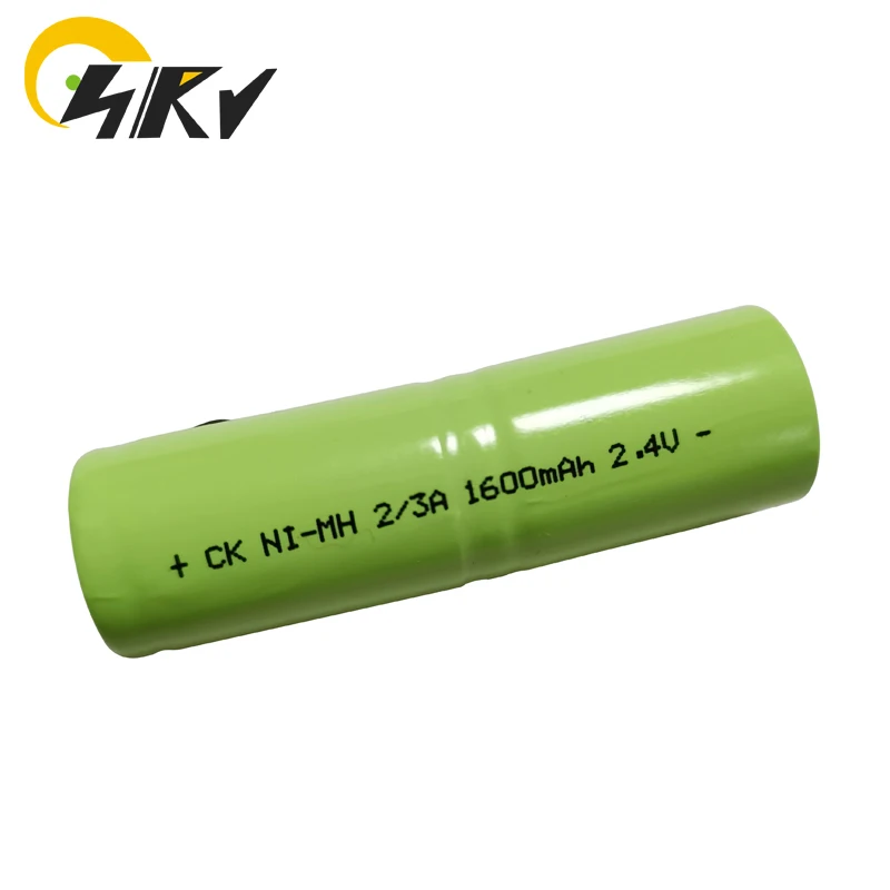 2.4V 1600mAh akumulator do szczoteczki elektrycznej Braun S18 Hitachi KH-76 2/3A Ni-MH golarka