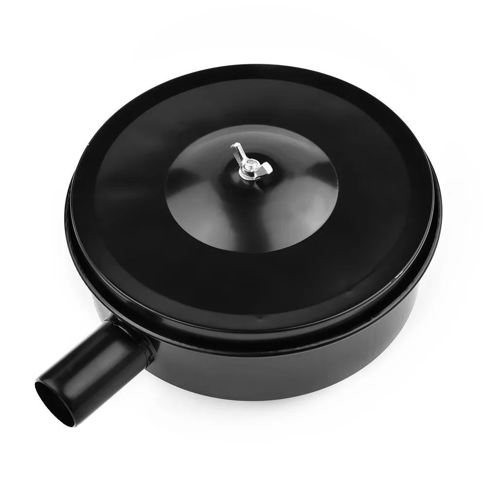 Filtre d'Admission de Compresseur d'Air Noir, Silencieux Fileté Mâle, 32mm, Coque D.lique, Pièces d'Outils, 150mm