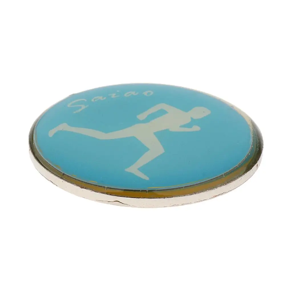 Moneda de lanzamiento de tapa para árbitro de tenis de mesa, bádminton, fútbol, 4''