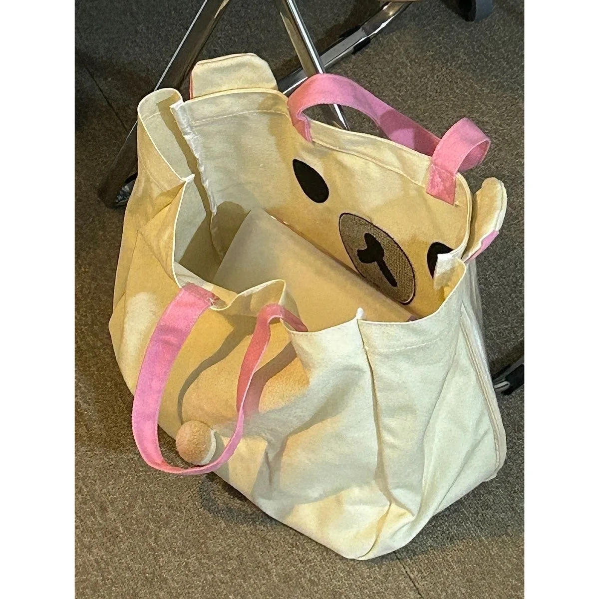 New Cute Rilakkuma Korilakkuma Bear bambini ragazze grandi borse di tela Tote Bags per le donne