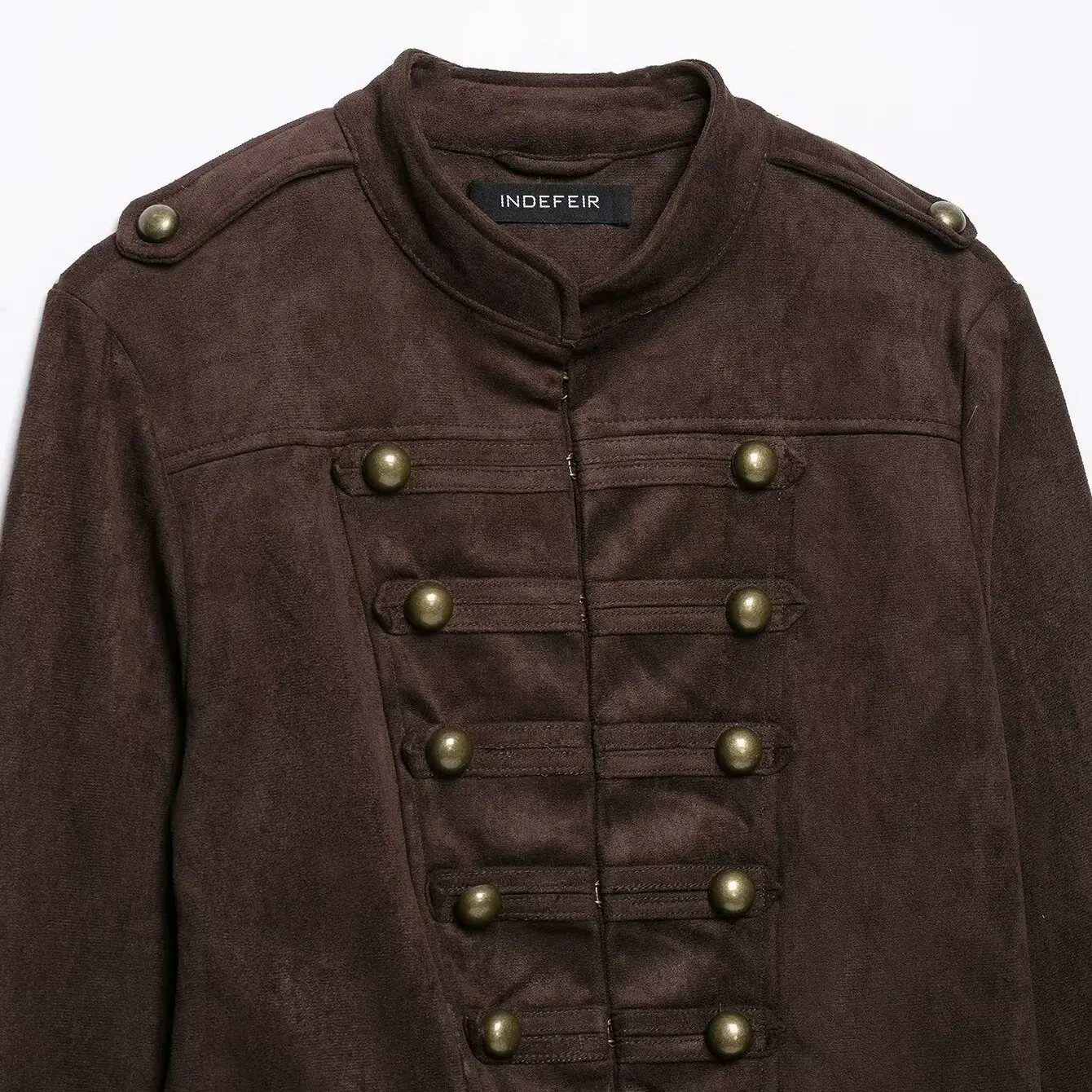 JNLEAOG Fashionable Nine-Point Button Coat Short Skirt Style Women's Outerwear Autumn New Arrival Polyester Standard Fit