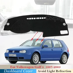 Dashboard Cover Protective Pad for Volkswagen VW Golf 4 MK4 1997~2003 1J Car Accessories Dash Board Sunshade Carpet Anti-UV 2002