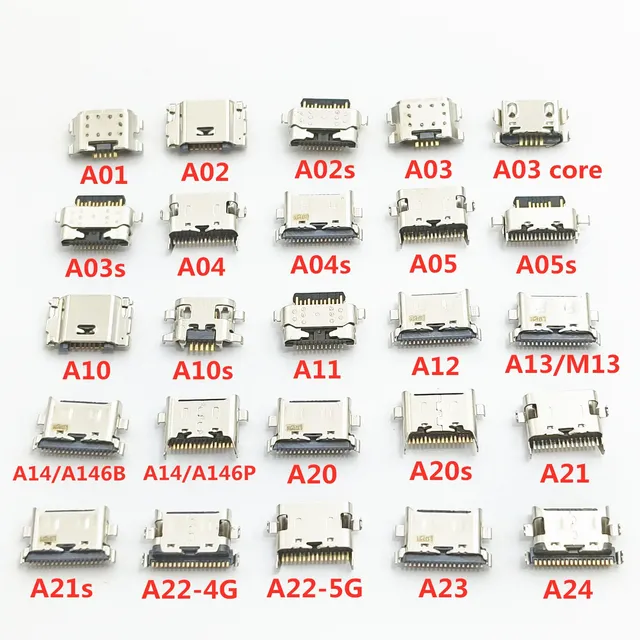 Ładowarka Micro USB Port ładowania Złącze dokujące Do A01 A02 A02s A03s A03 core A04 A05 A05s A10 A10s A11 A12 A20 A21s A20s A21