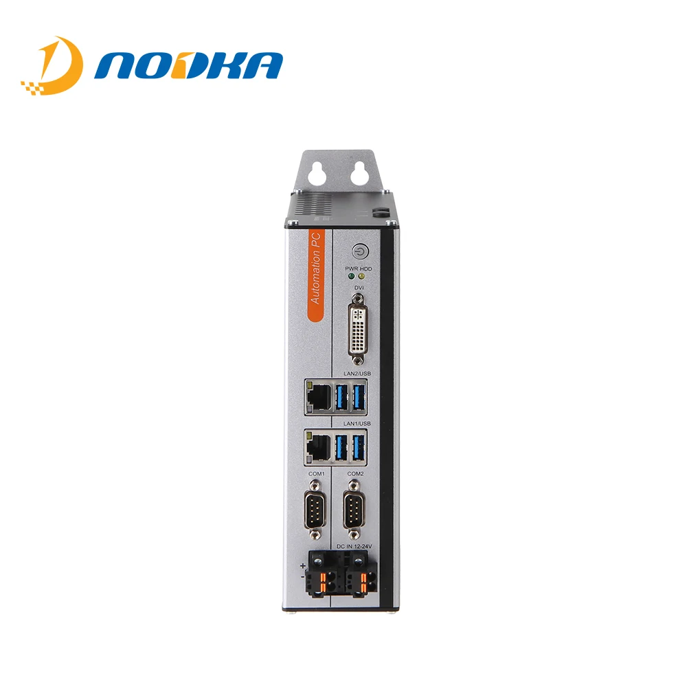 Desktop  Mini Pc CeleronJ1900 J6412 4 x USB   DIN-Rail fanless Control cabinet Industrial PC