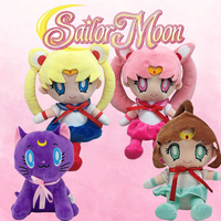 23cm Kawaii Sailor Moon Plush Toy Moon Hare Cute Girl Heart Filled Anime Doll Gift Home Bedroom Decoration Girlish Room Decor