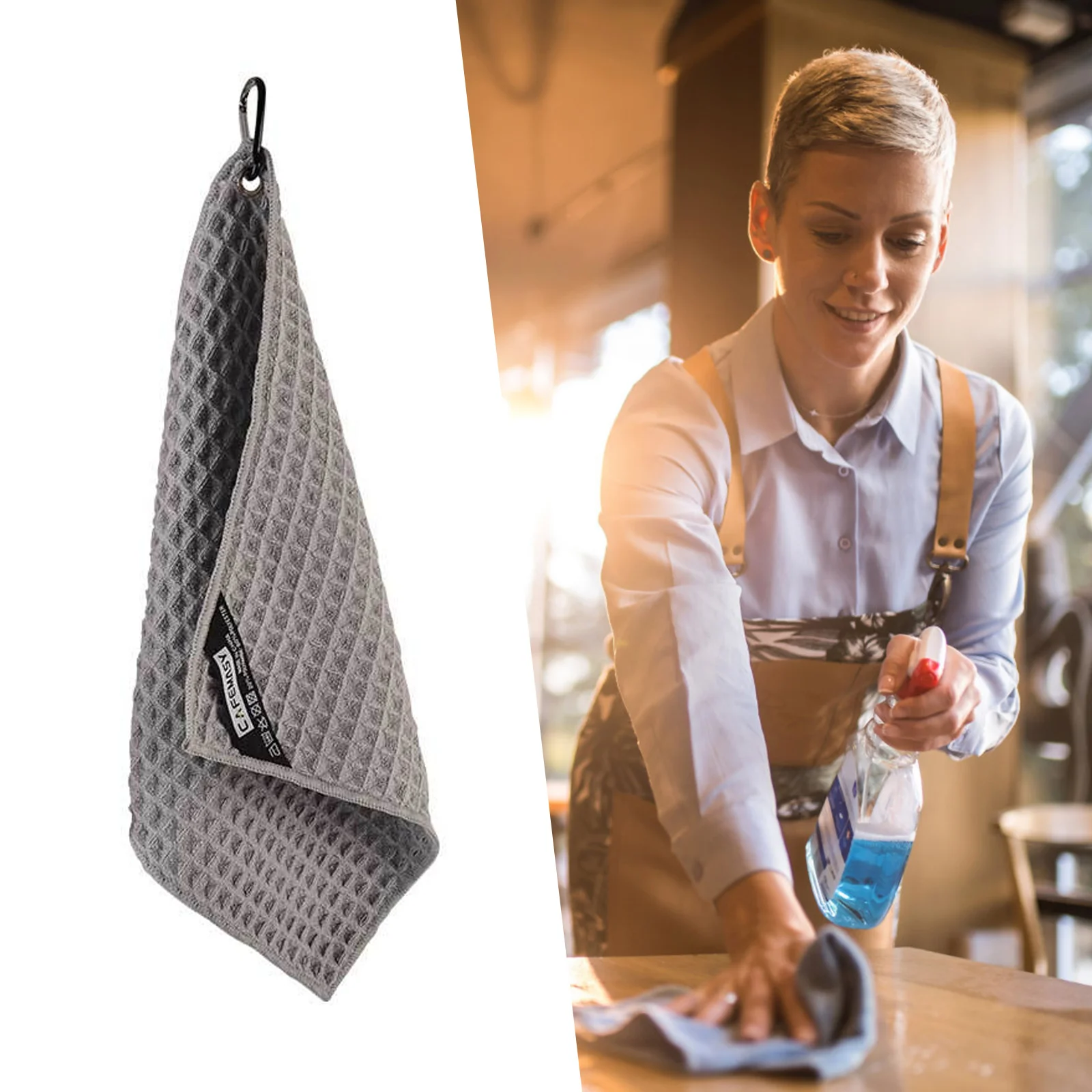 Super Absorbent Towel Barista Towel Rag Bar Coffee Machine Cleaning Cloth Tableware Household Cleaning Towel Kichen Tools