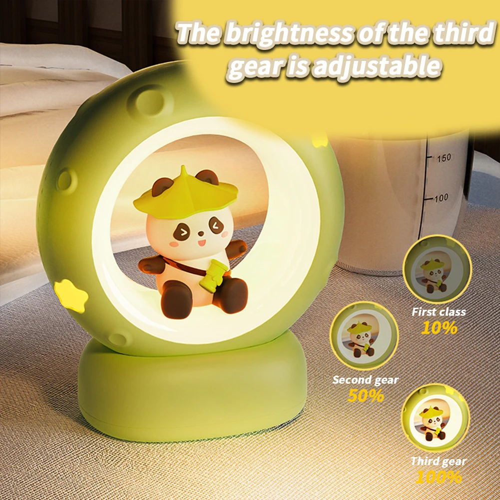 Light for Children Kids Reading Study Bedroom Living Room Desk Lamp Eye Protection USB 1200mAh Night Light Cartoon Desk Lamp