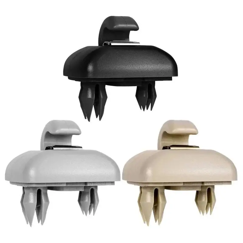 

1 шт., зажим для автомобильного солнцезащитного козырька, серый внутренний крючок для вешалки, кронштейн для Audi A1 A3 S3 A4 S4 Allroad A5 S5 Q3 Q5 8U0857562A Серый