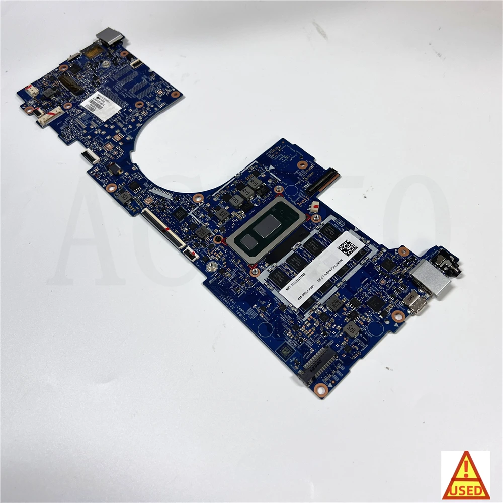 Imagem -04 - Laptop Motherboard Usado para hp Envy 13-aq L63123601 187441 I58265u I5-10210u I7-10510u 8gb Testado 100