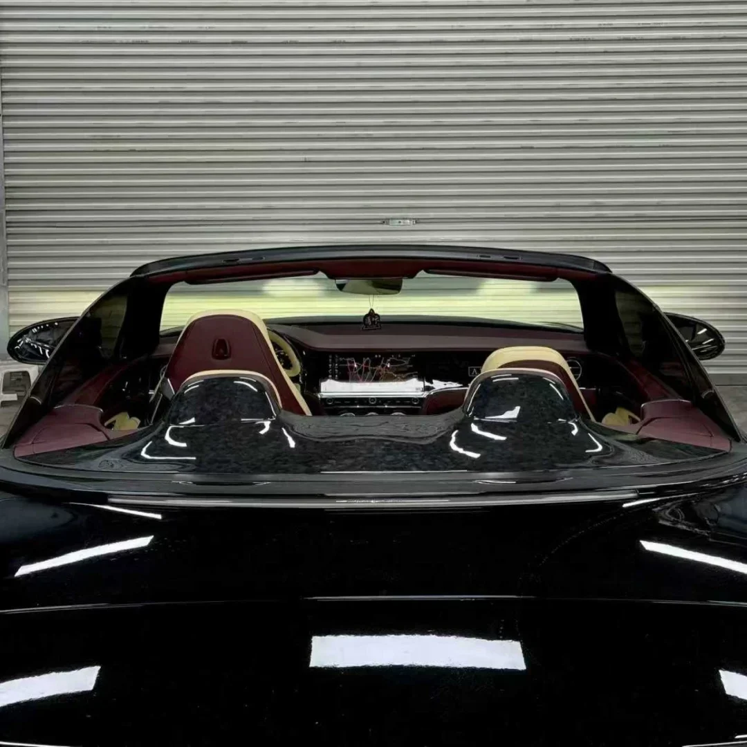 MSY Style Full Dry Carbon Fiber Folding Roof Convertible Roof Storage Panel for Continental GT GTC 2019-2023