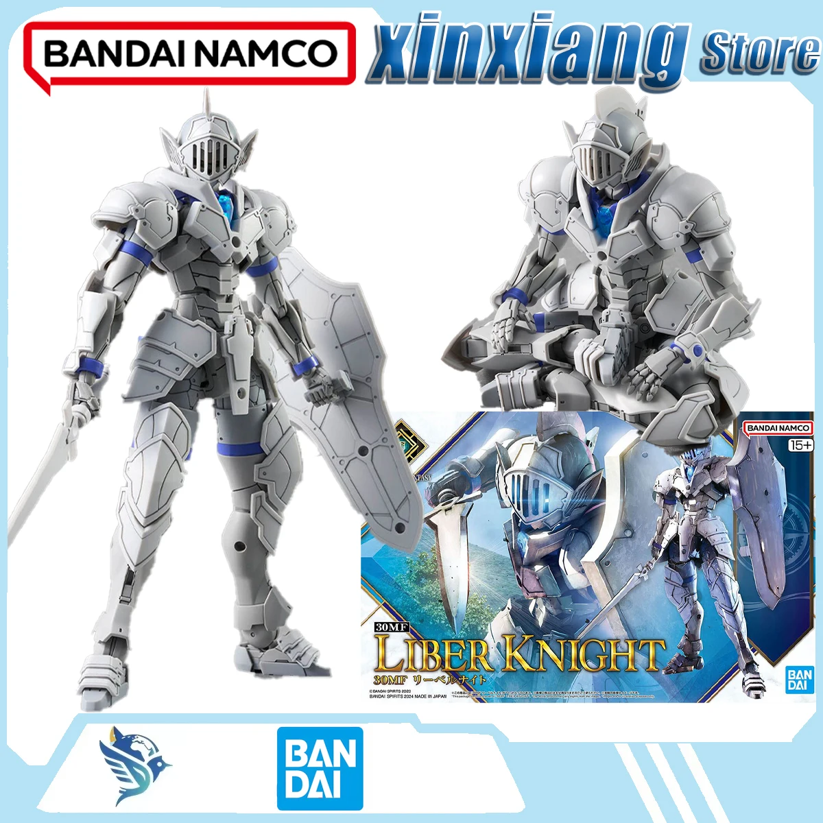 Model Kit Knight - BANDAI Original 30MF 01 Liber Knight